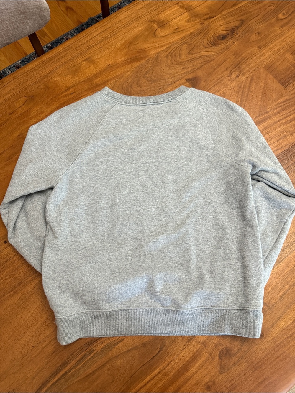 J. Crew Jackson Hole Gray Crewneck Sweatshirt - Picture 4 of 5